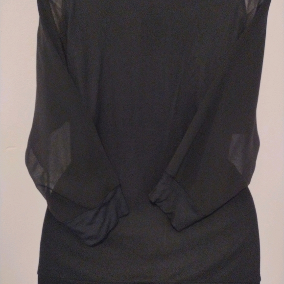 Express - Sequined Long Sleeves Blouse - Picture 11 of 15